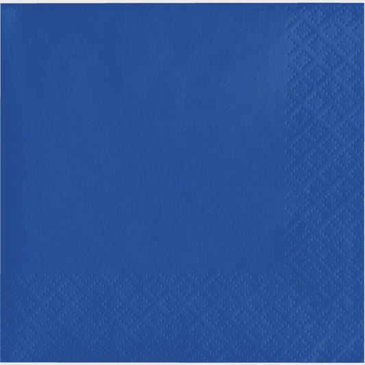 Cobalt Blue Cocktail Napkins