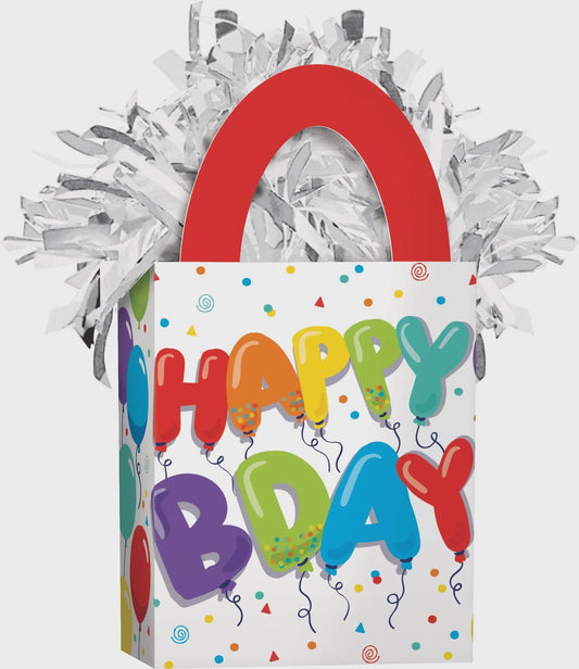 Happy Birthday Balloon Weight