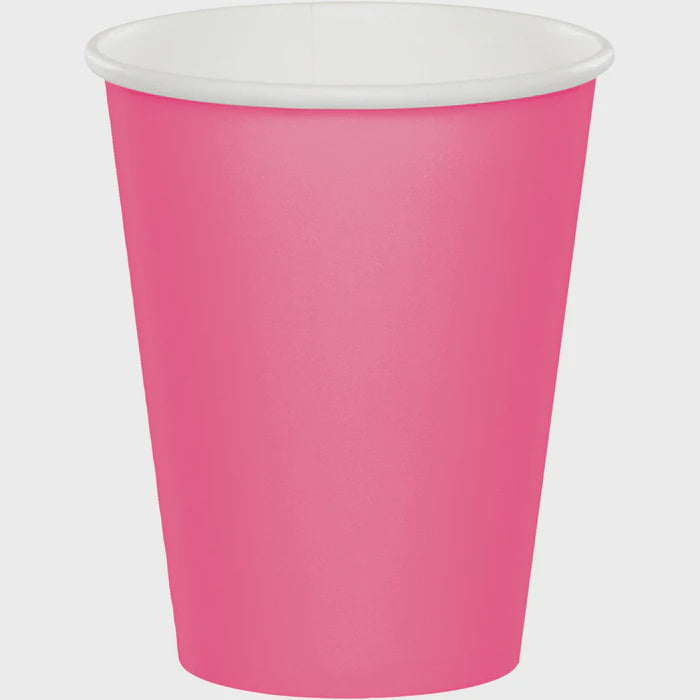 Candy Pink Paper Cups
