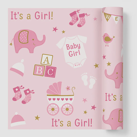 It's a Girl Wrapping Paper