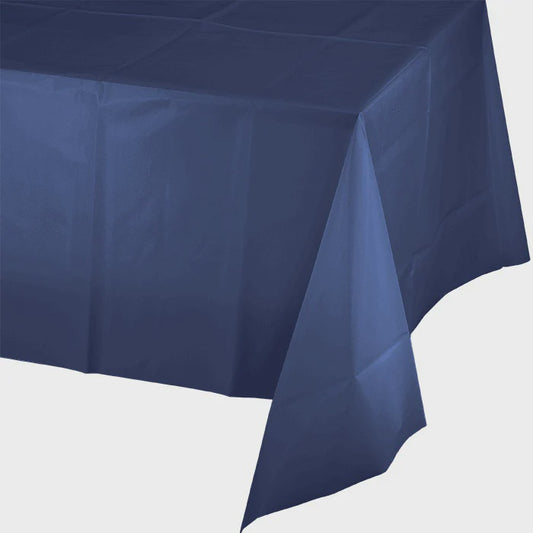 54" x 108" Navy Tablecloth
