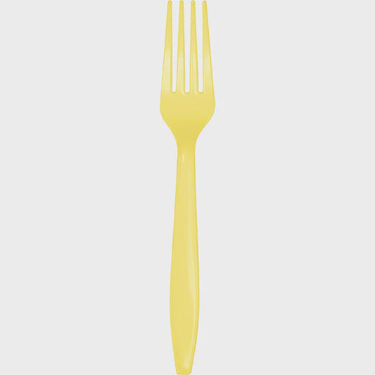 Mimosa Plastic Forks