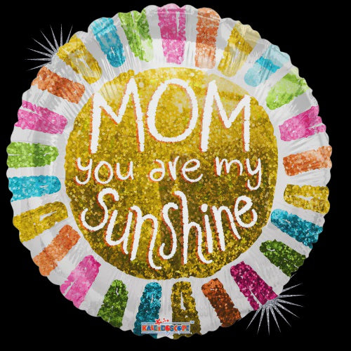 18" Conver Mom You're My Sunshine Foil Balloon
