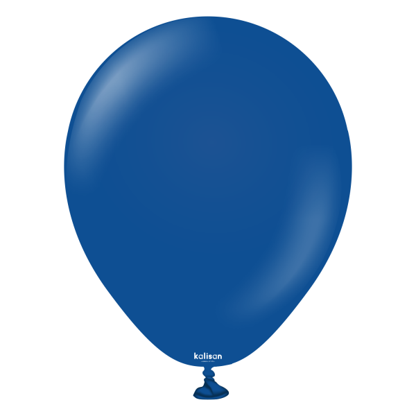 Kalisan 5" Dark Blue-Royal Blue Latex Balloon