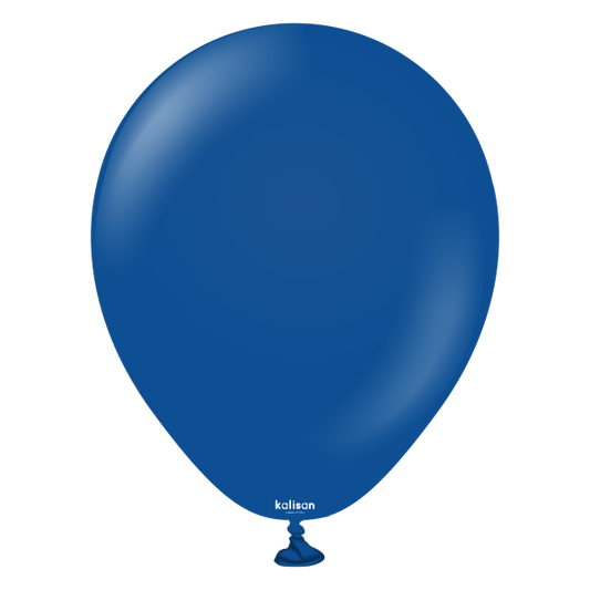 Kalisan 5" Dark Blue-Royal Blue Latex Balloon