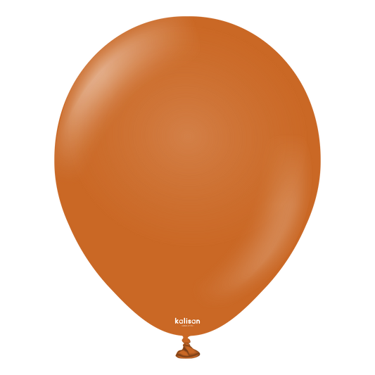 Kalisan 5" Rust Orange Latex Balloon