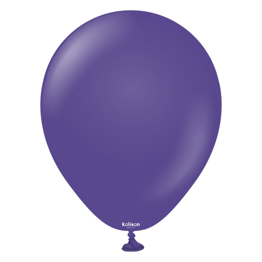 Kalisan 5" Standard Violet Latex Balloon