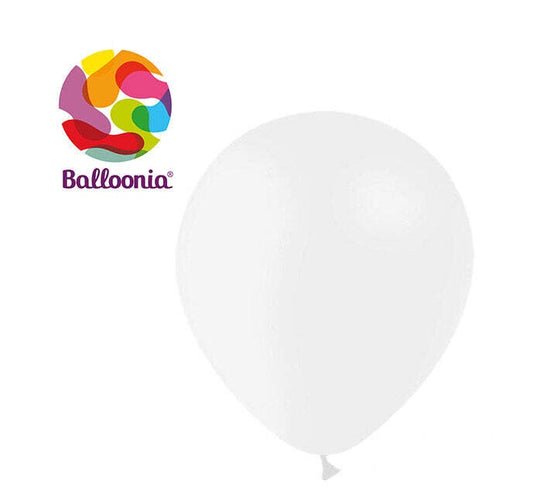 Balloonia 5" White Latex Balloon