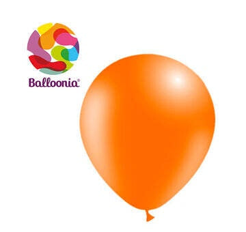 Balloonia 12" Orange Latex Balloon