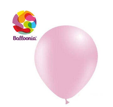 Balloonia 12" Baby Pink Latex Balloon