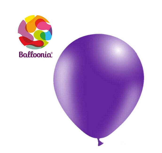 Balloonia 12" Purple Latex Balloon