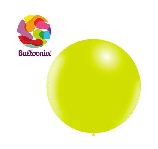 Balloonia 18" Lime Green Latex Balloon