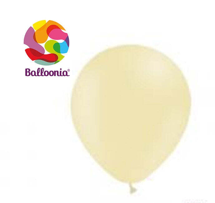 Balloonia 12" Matte Yellow Latex Balloon