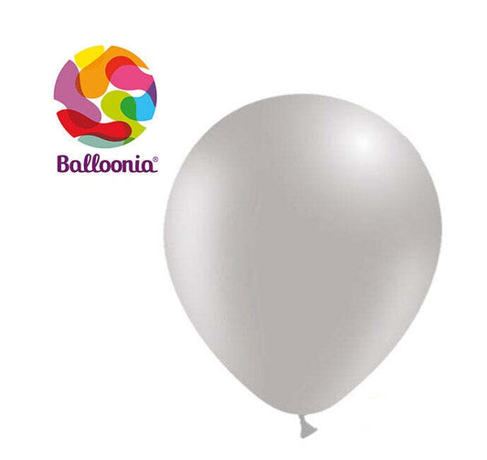 Balloonia 12" Gray Latex Balloon