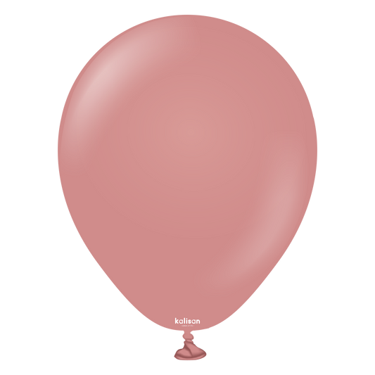 Kalisan 5" Retro Rosewood Latex Balloon