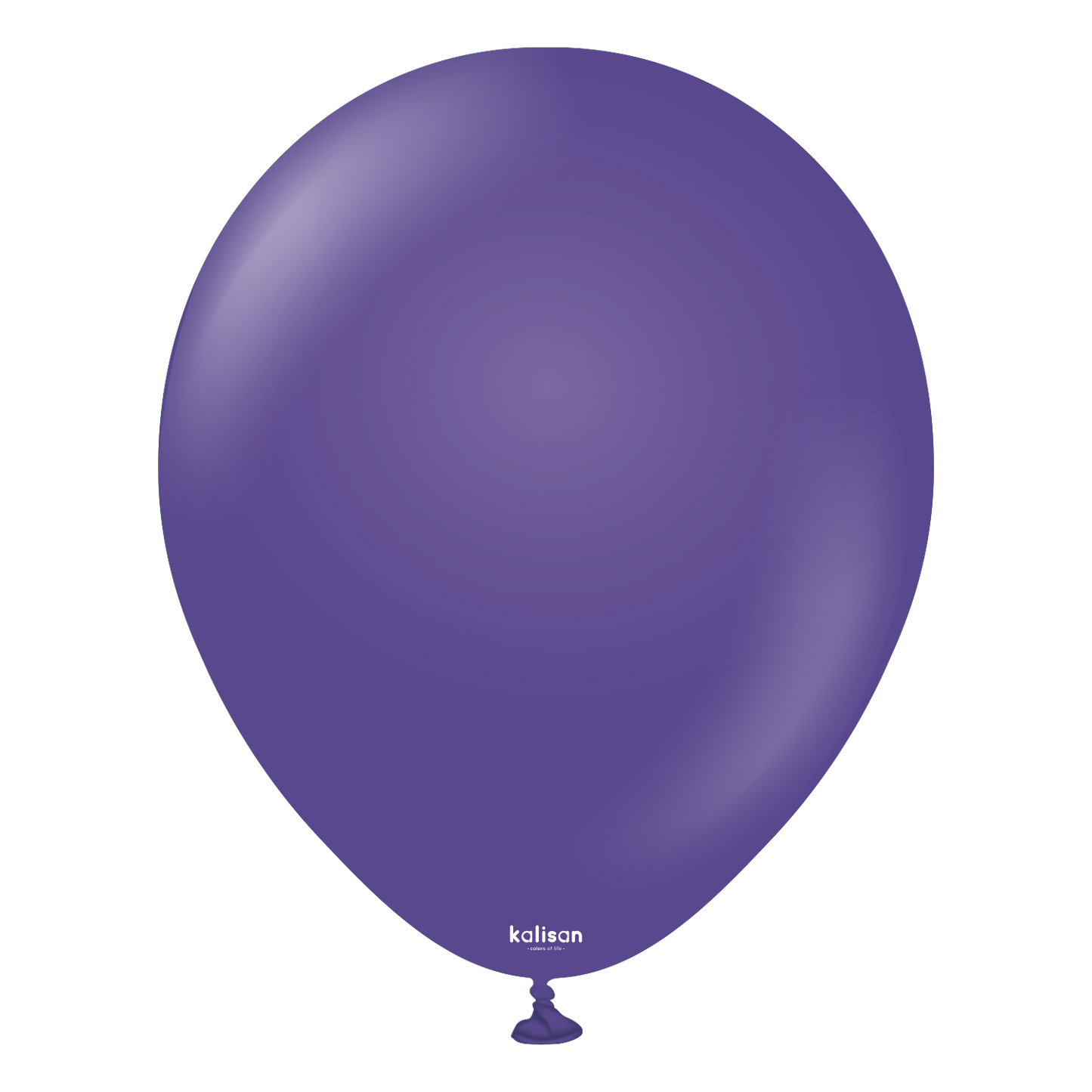 Kalisan 18" Standard Violet Latex Balloon