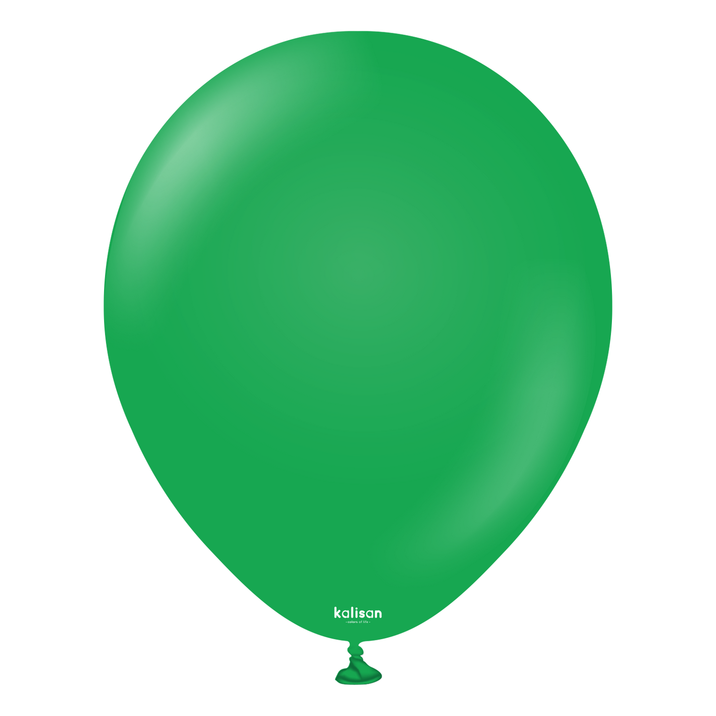 Kalisan 18" Standard Green Latex Balloon