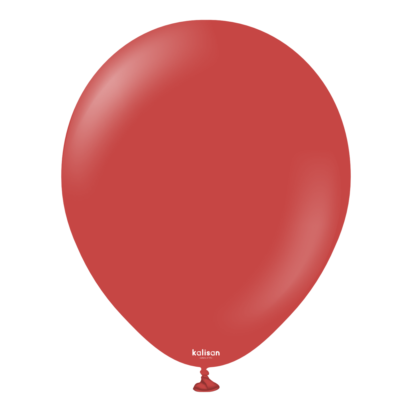 Kalisan 12" Deep Red Latex Balloon