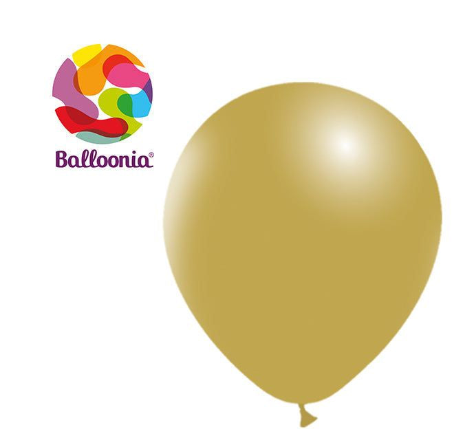 Balloonia 12" Vintage Mustard Latex Balloon