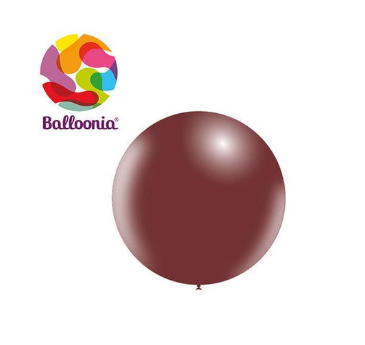 Balloonia 18" Chocolate Latex Balloon