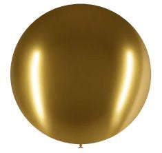 Balloonia 18" Brilliant Gold Latex Balloon