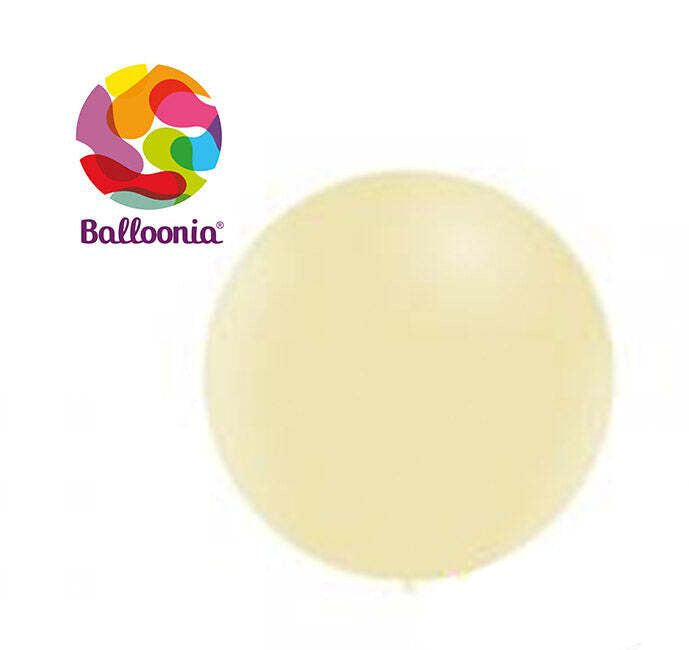 Balloonia 18" Matte Yellow Latex Balloon