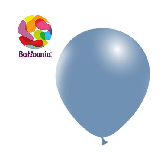 Balloonia 12" Vintage Blue Latex Balloon