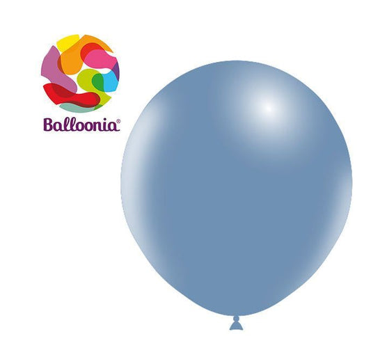 Balloonia 18" Vintage Blue Latex Balloon