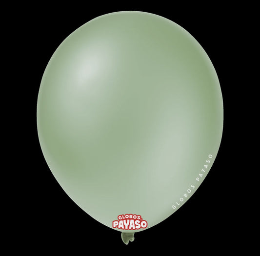 Payaso 5" Eucalyptus Latex Balloon