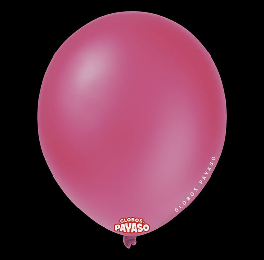 Payaso 12" Mexican Pink Latex Balloon